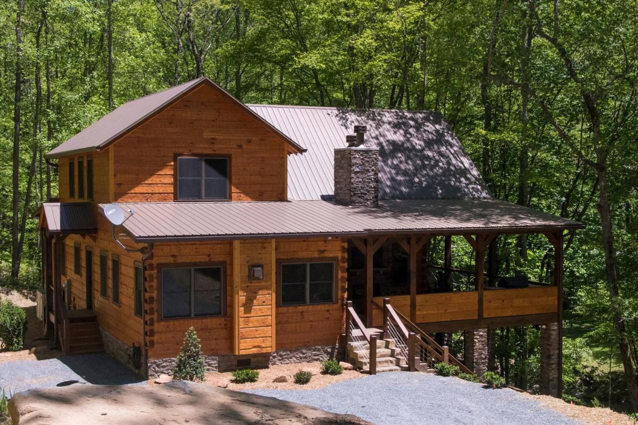 Hôtel Cherokee Mountain Cabins Llc à Topton Extérieur photo