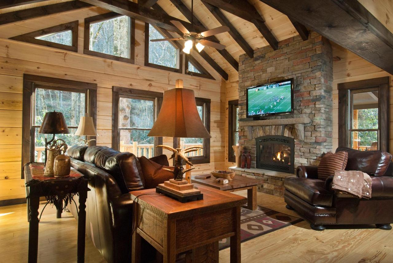 Hôtel Cherokee Mountain Cabins Llc à Topton Extérieur photo