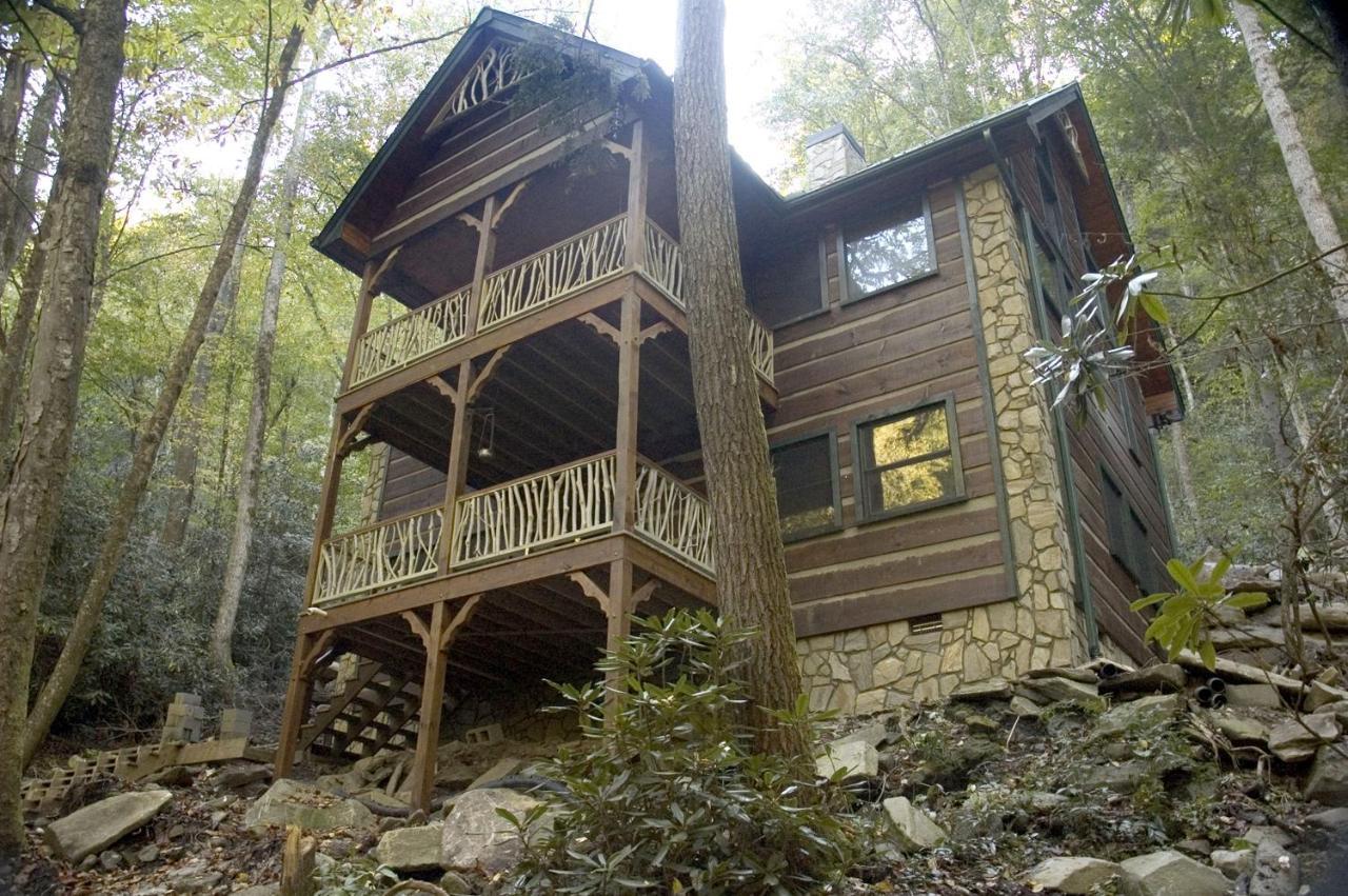 Hôtel Cherokee Mountain Cabins Llc à Topton Extérieur photo